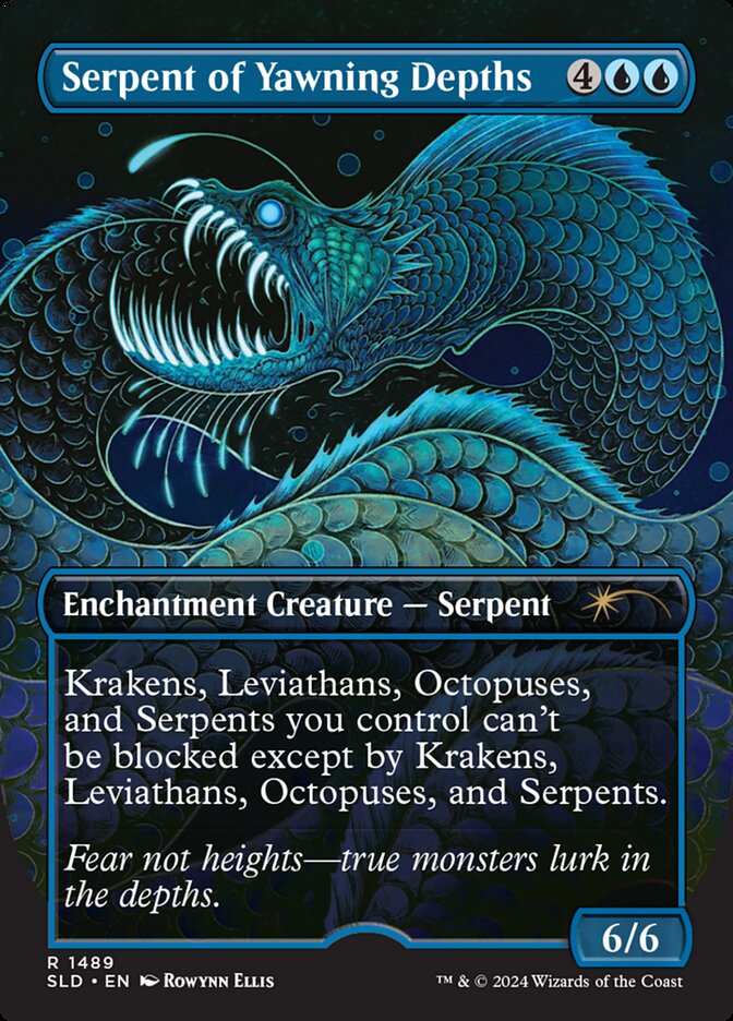 Serpent of Yawning Depths (1489) - Secret Lair Drop (SLD)