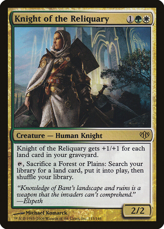 Knight of the Reliquary (113) - Conflux (CON)