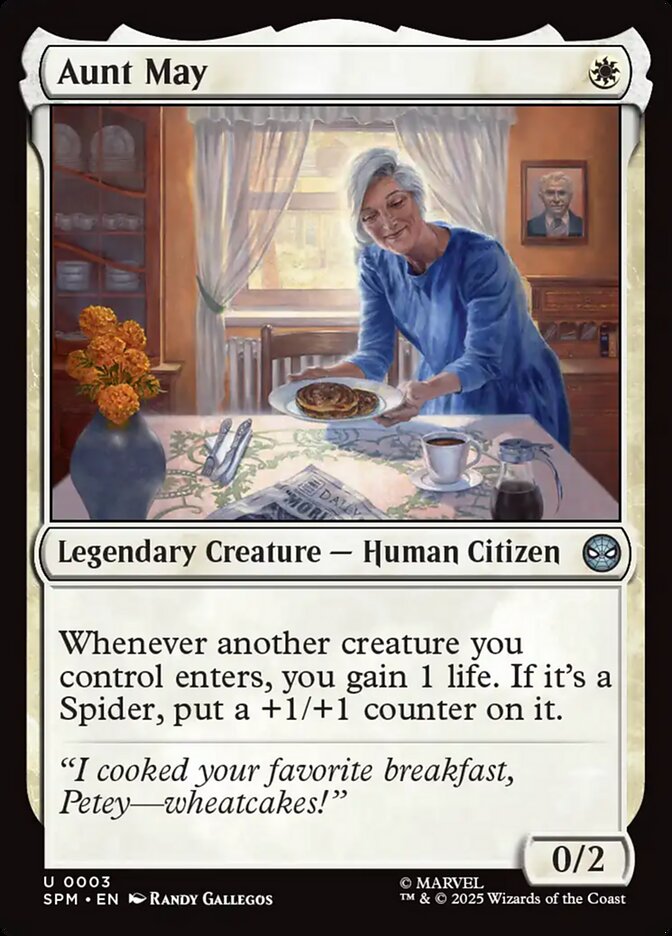Aunt May (3) - [Foil] Marvel's Spider-Man (SPM)
