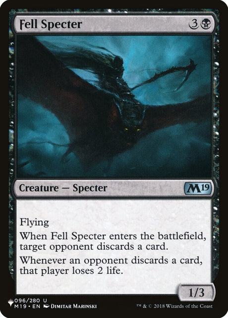 Fell Specter (M19-96) - The List (PLST)