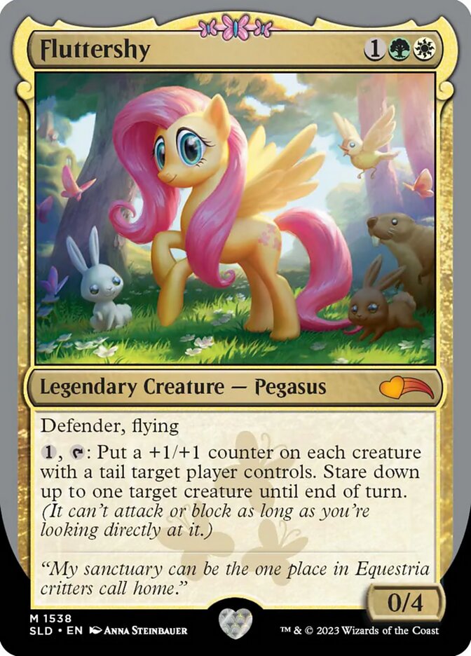 Fluttershy (1538) - [Foil] Secret Lair Drop (SLD)