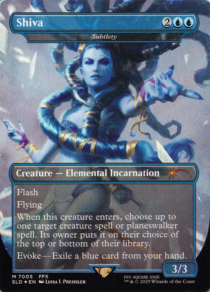Shiva - Subtlety - Secret Lair Drop (SLD)