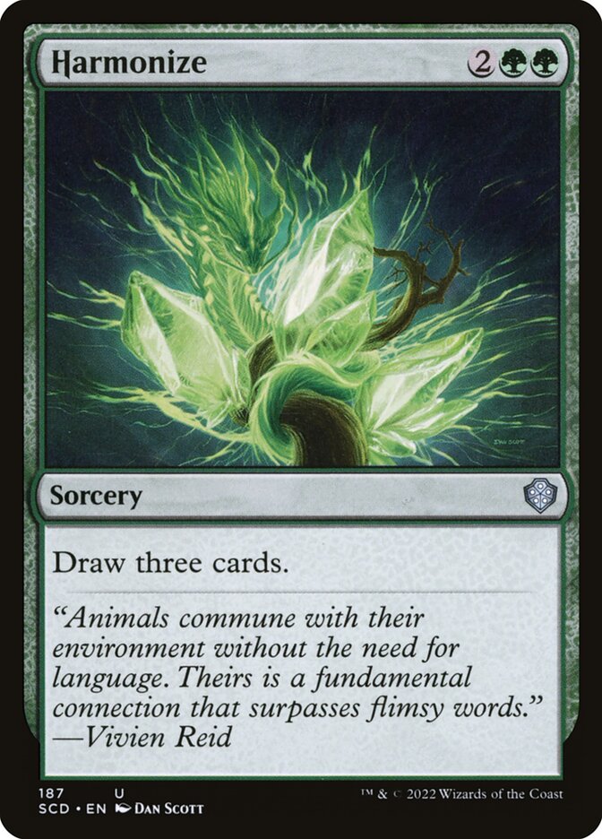 Harmonize (187) - Starter Commander Decks (SCD)