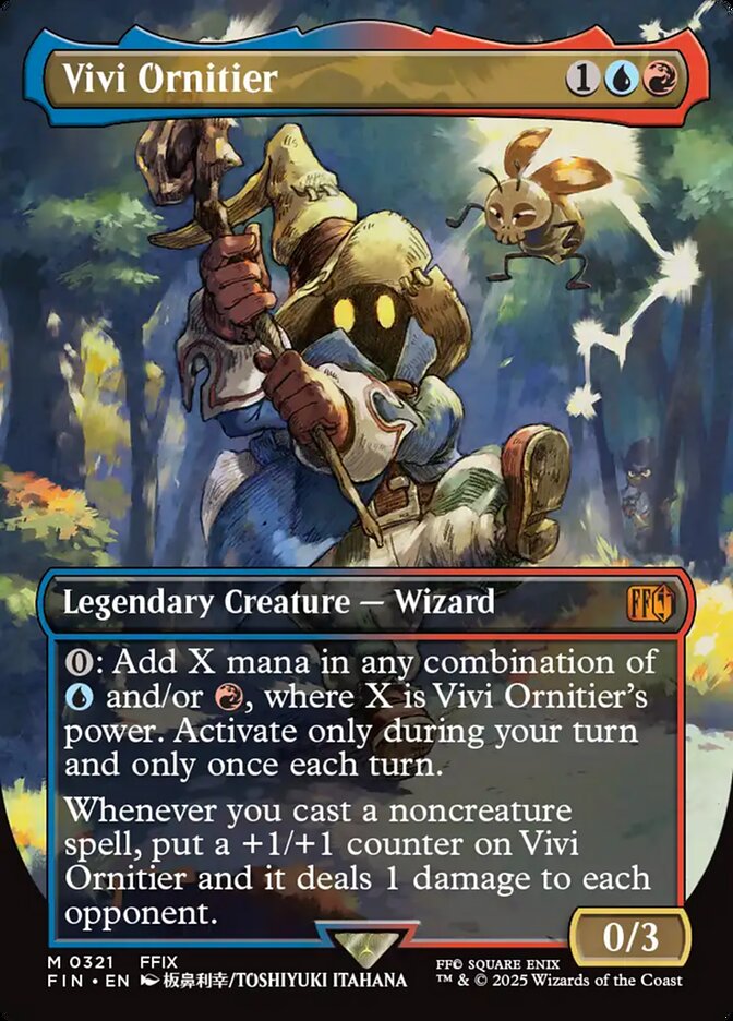 Vivi Ornitier (321) - [Foil, Borderless] Final Fantasy (FIN)