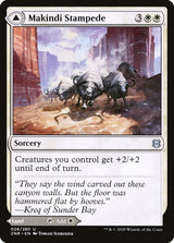 Makindi Stampede // Makindi Mesas (26) - Zendikar Rising (ZNR)