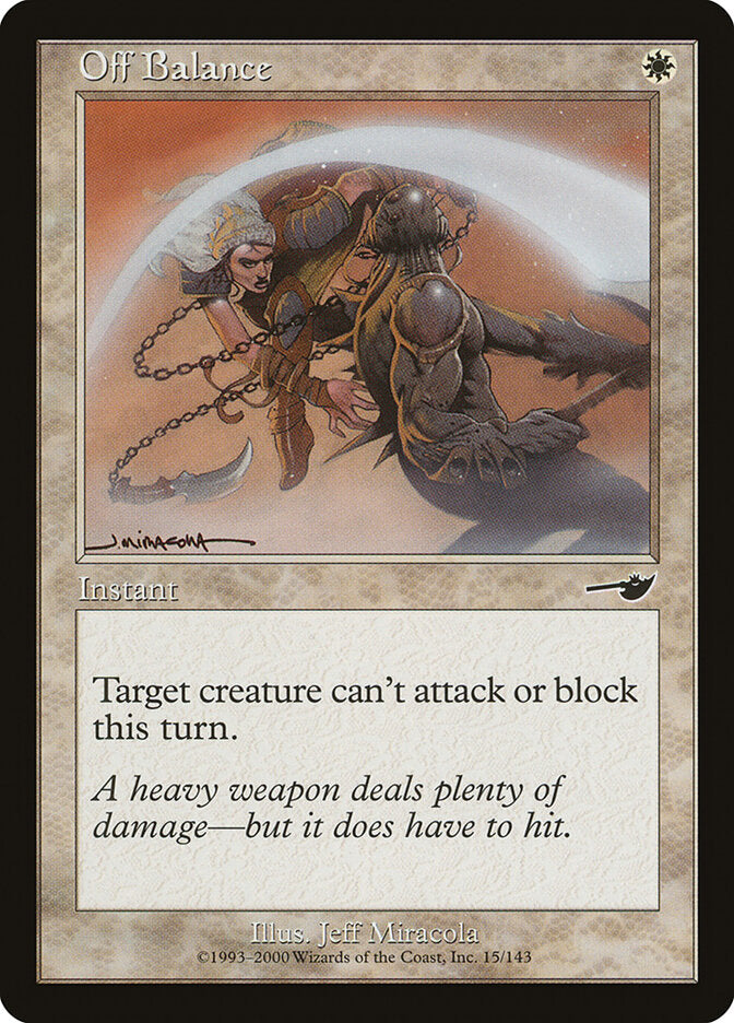 Off Balance (15) - Nemesis (NEM)