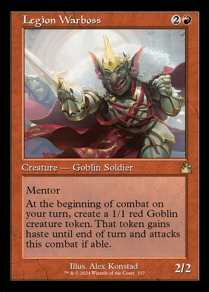 Legion Warboss (337) - Ravnica Remastered (RVR)