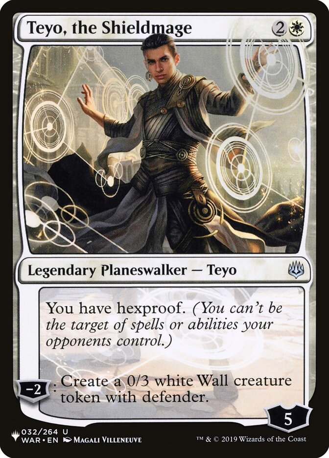 Teyo, the Shieldmage (WAR-32) - The List (PLST)