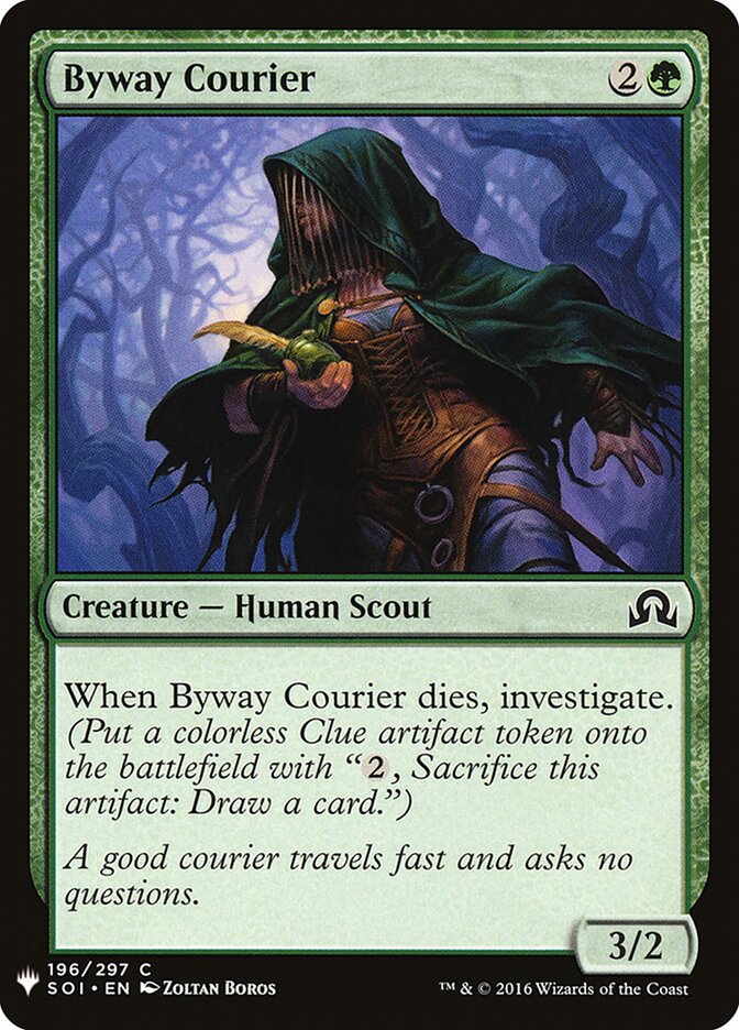 Byway Courier (SOI-196) - The List (PLST)