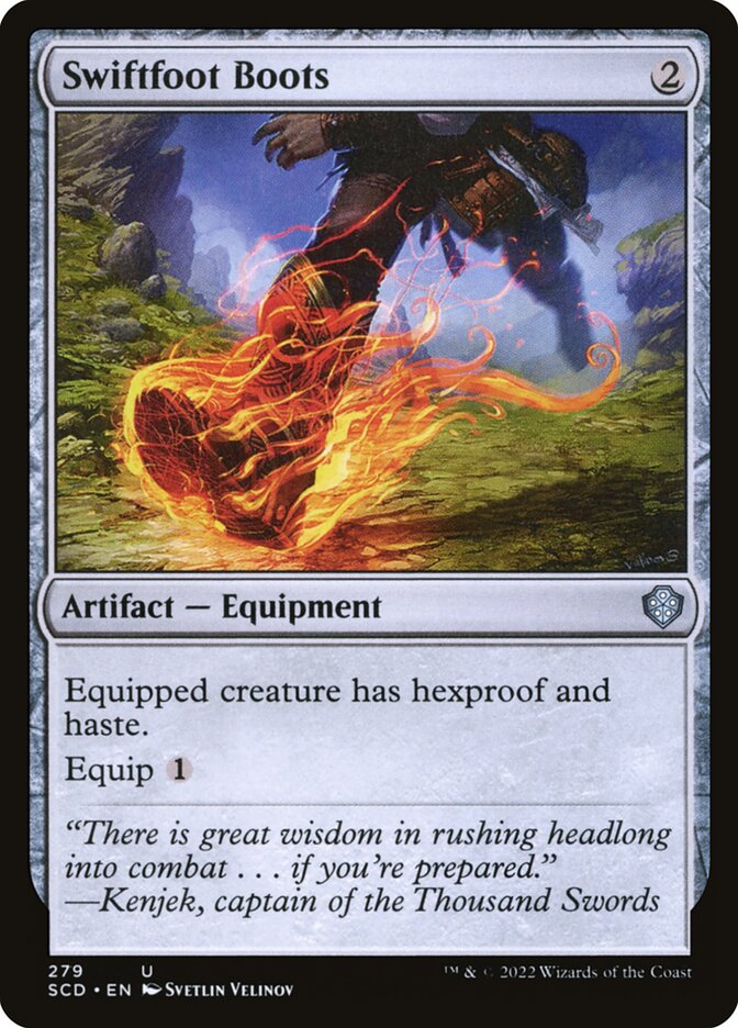 Swiftfoot Boots (279) - Starter Commander Decks (SCD)