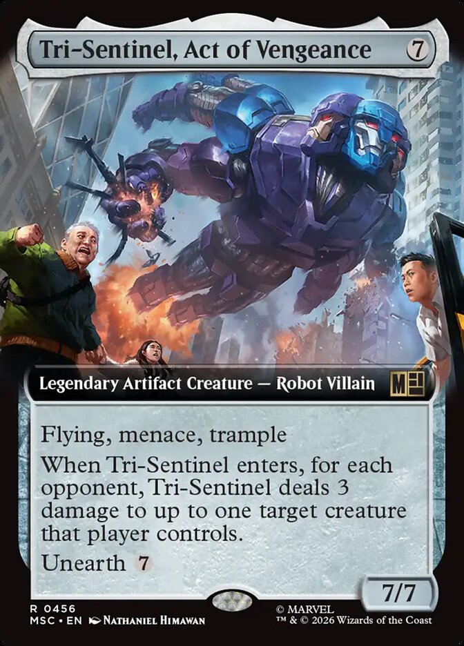 Tri-Sentinel, Act of Vengeance (456) - Marvel Super Heroes Commander (MSC)