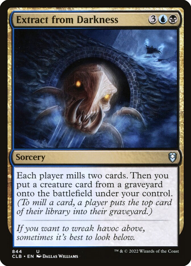 Extract from Darkness (844) - Commander Legends: Battle for Baldur's Gate (CLB)
