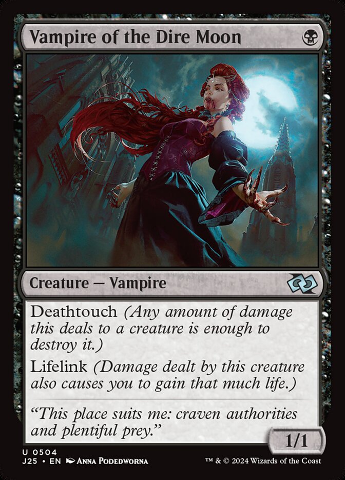 Vampire of the Dire Moon (504) - Foundations Jumpstart (J25)