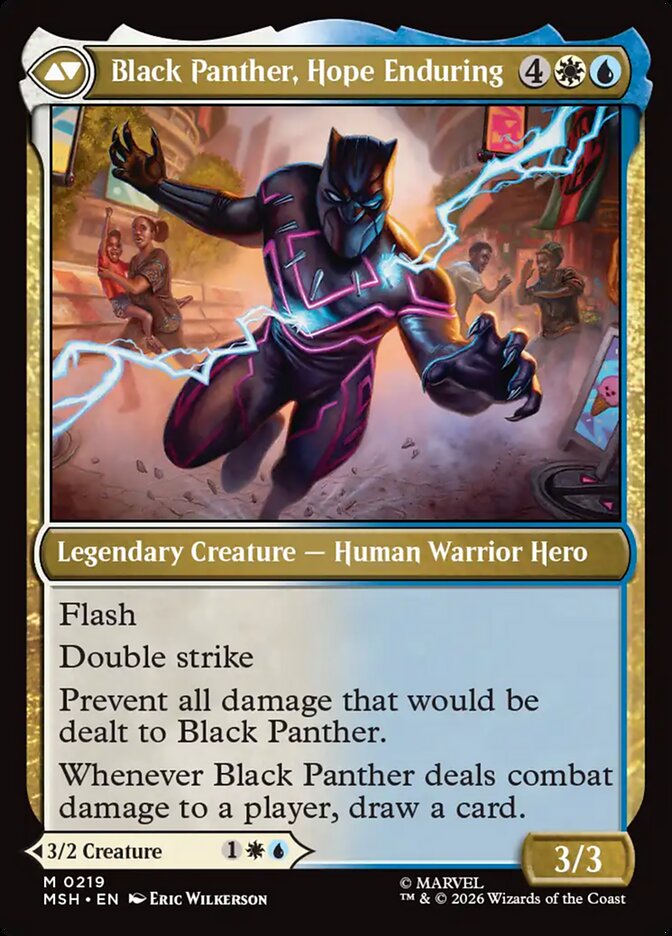 King T'Challa // Black Panther, Hope Enduring (219) - Marvel Super Heroes (MSH)