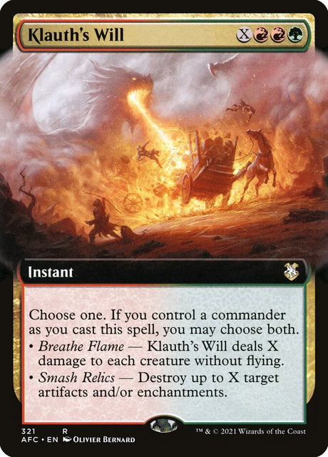 Klauth's Will (321) - Forgotten Realms Commander (AFC)