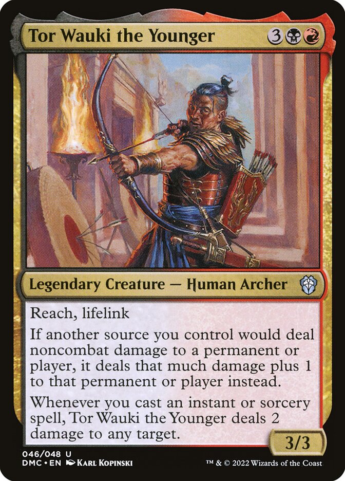 Tor Wauki the Younger (46) - Dominaria United Commander (DMC)