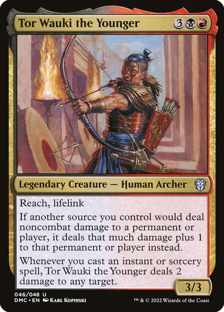 Tor Wauki the Younger (46) - Dominaria United Commander (DMC)