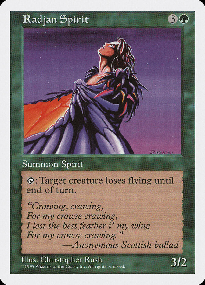Radjan Spirit (320) - Fifth Edition (5ED)