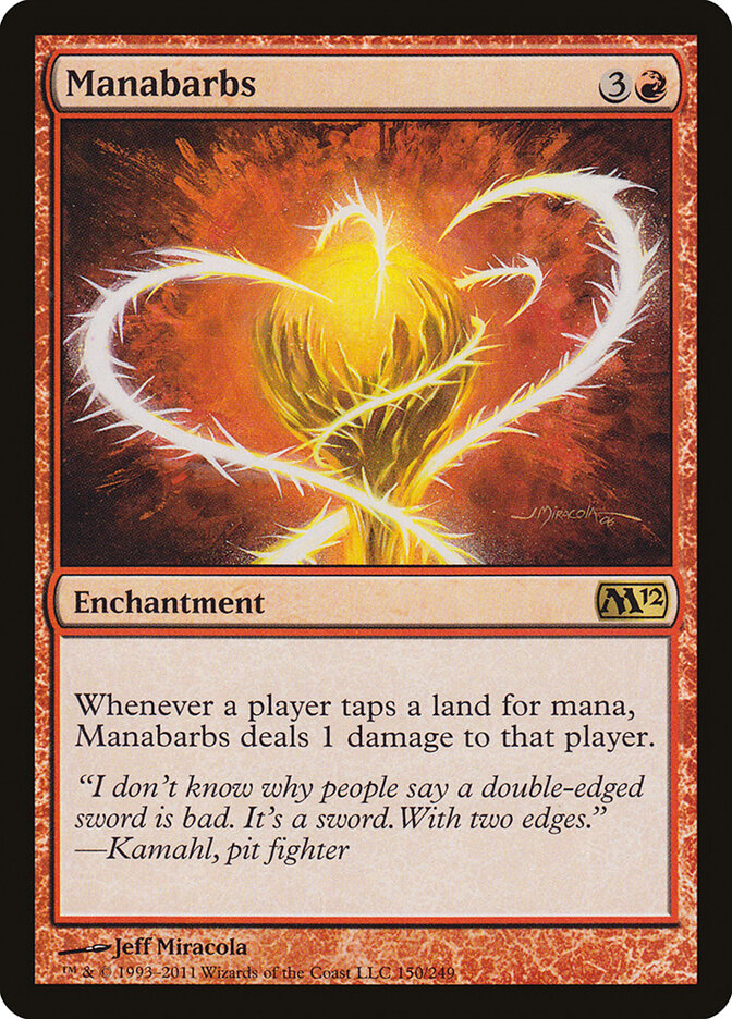 Manabarbs (150) - Magic 2012 (M12)