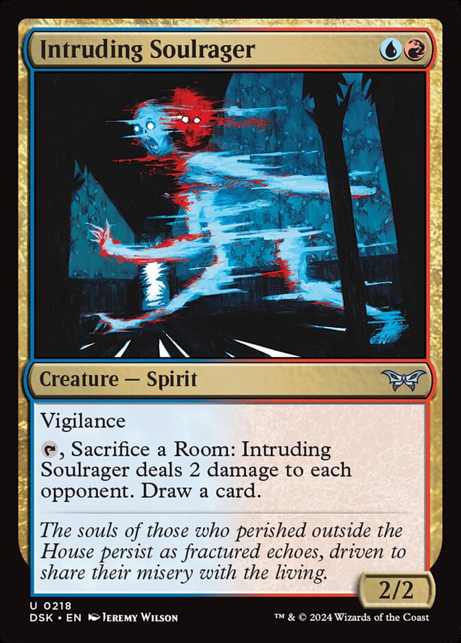 Intruding Soulrager (218) - Duskmourn: House of Horror (DSK)