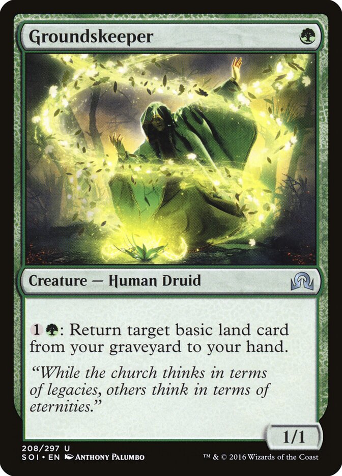 Groundskeeper (208) - Shadows over Innistrad (SOI)