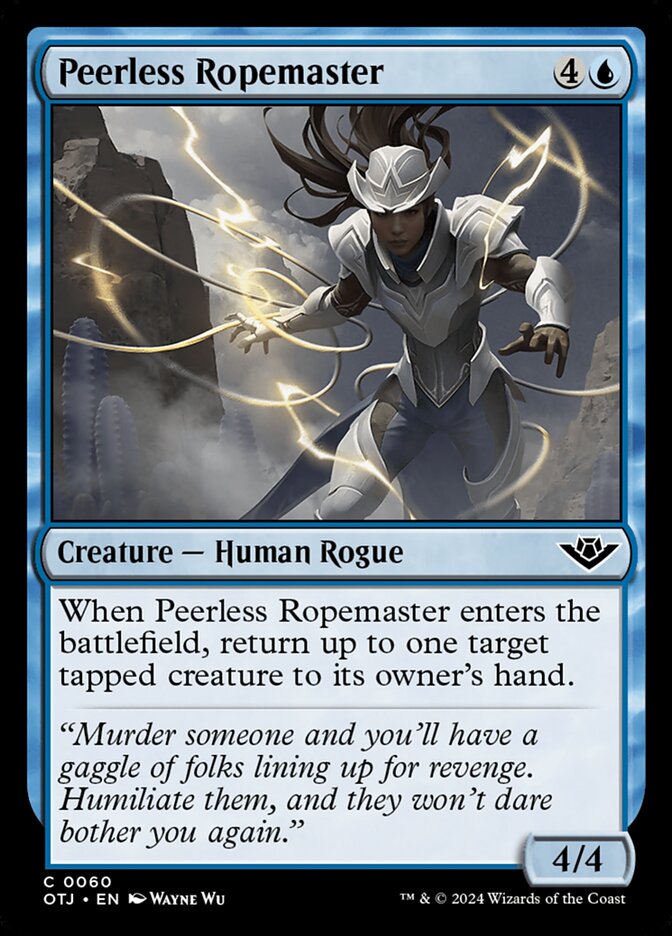 Peerless Ropemaster (60) - Outlaws of Thunder Junction (OTJ)