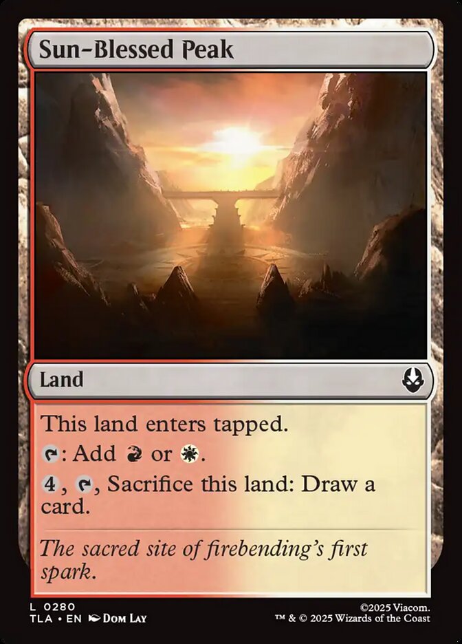 Sun-Blessed Peak (280) - Avatar: The Last Airbender (TLA)