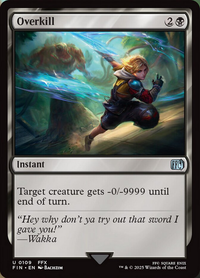 Overkill (109) - [Foil] Final Fantasy (FIN)