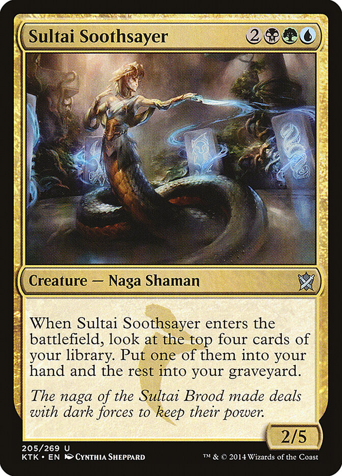 Sultai Soothsayer (205) - Khans of Tarkir (KTK)