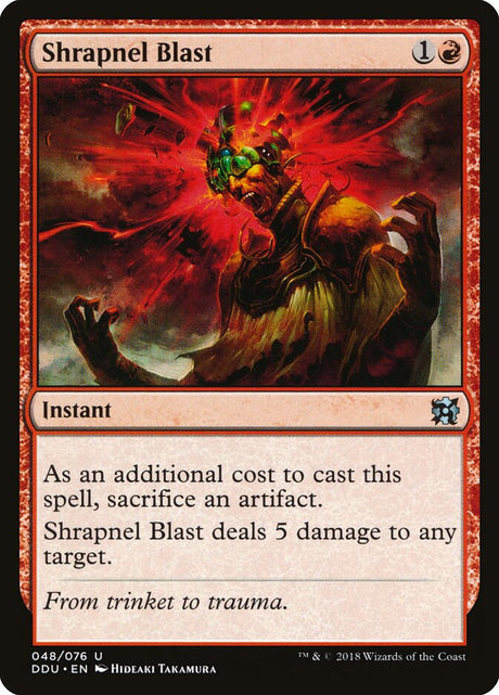 Shrapnel Blast (48) - Duel Decks: Elves vs. Inventors (DDU)