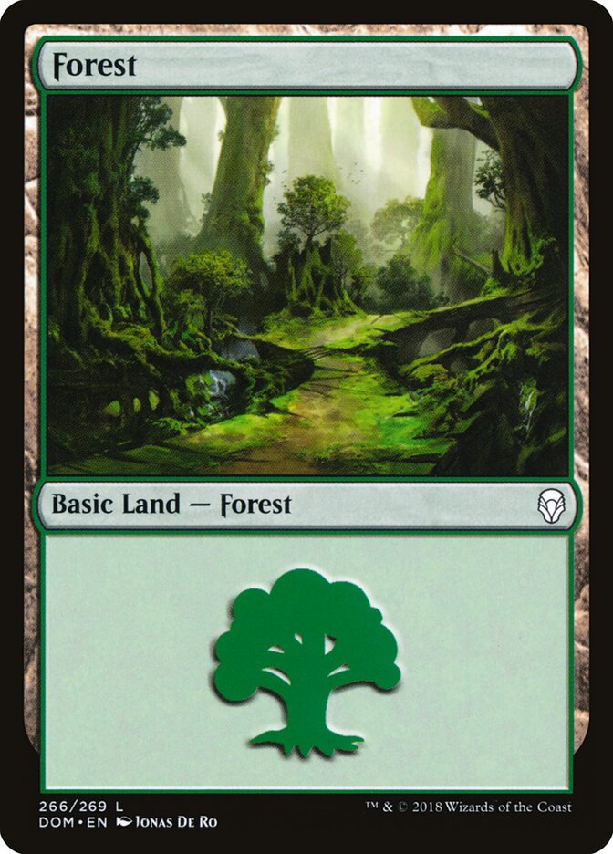 Forest (266) - Dominaria (DOM)
