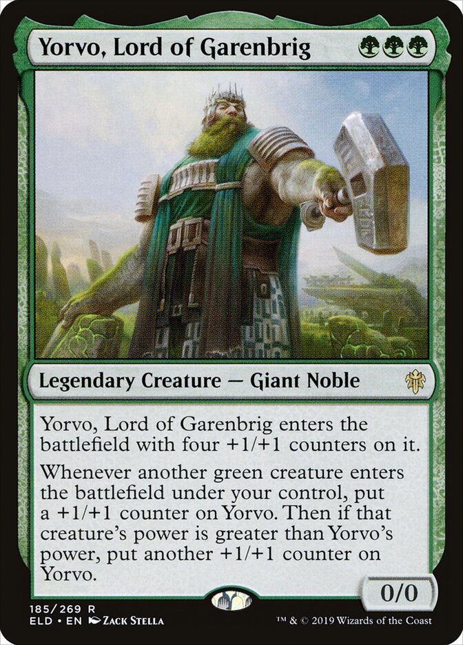 Yorvo, Lord of Garenbrig (185) - Throne of Eldraine (ELD)