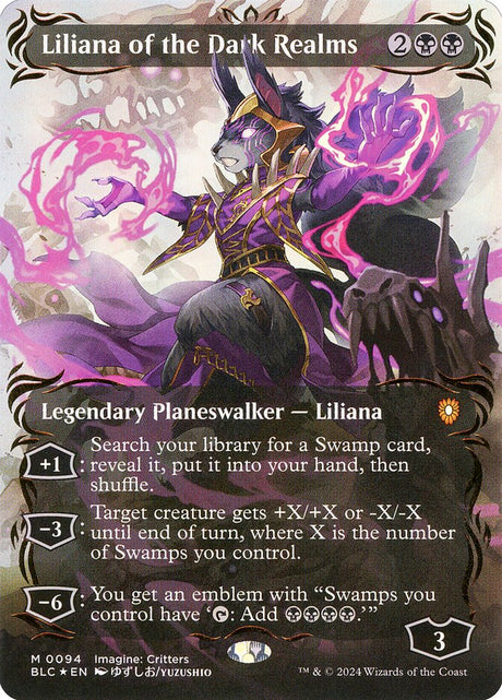 Liliana of the Dark Realms (94) - Bloomburrow Commander (BLC)