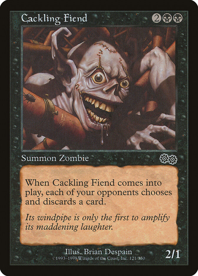 Cackling Fiend (121) - Urza's Saga (USG)