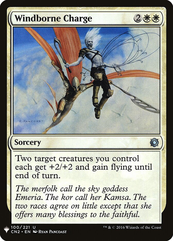 Windborne Charge (CN2-100) - The List (PLST)