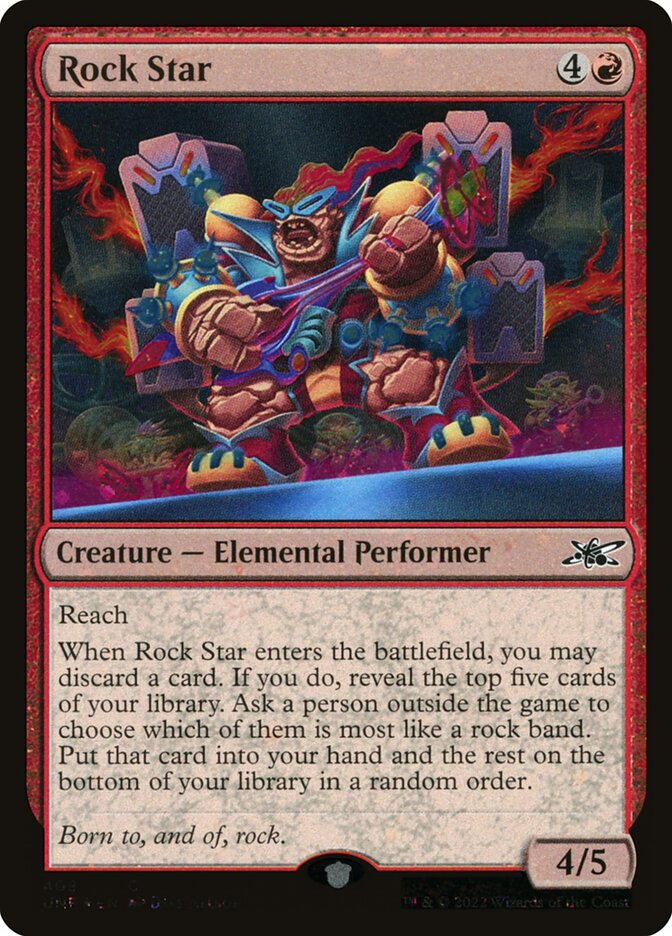 Rock Star (408) - Unfinity (UNF)
