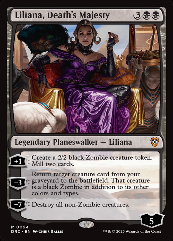 Liliana, Death's Majesty - Aetherdrift Commander (DRC)