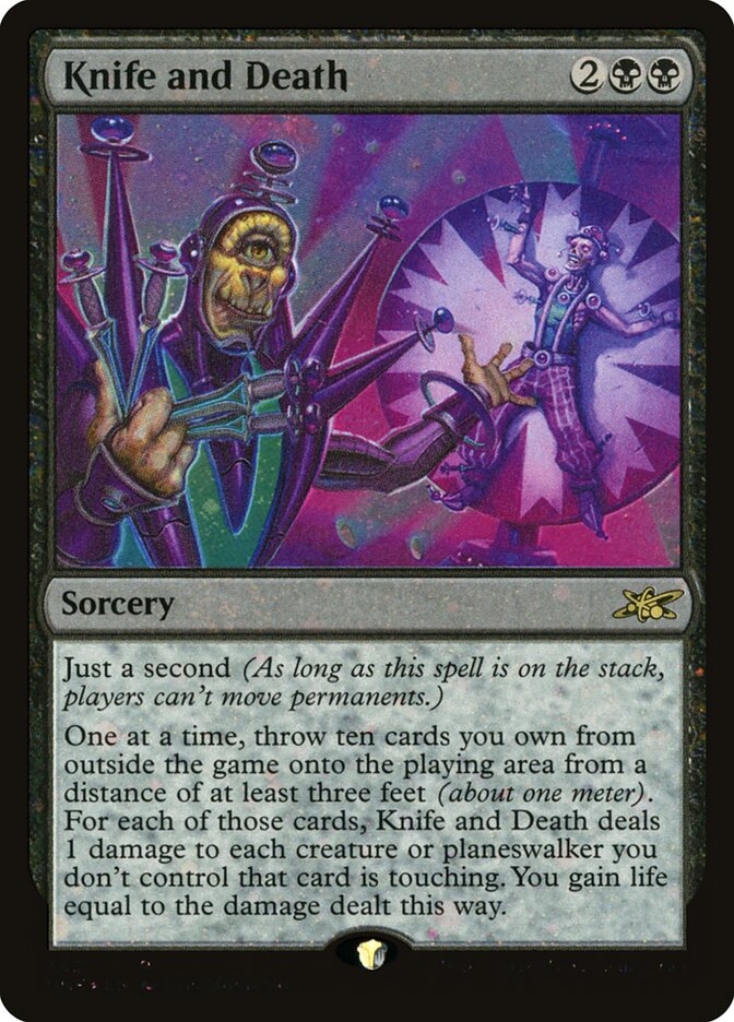 Knife and Death (363) - Unfinity (UNF)