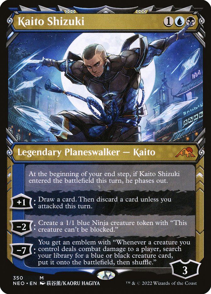 Kaito Shizuki (350) - Kamigawa: Neon Dynasty (NEO)