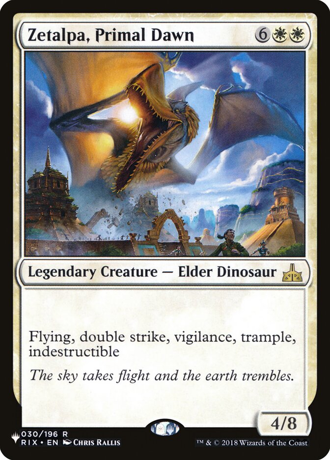 Zetalpa, Primal Dawn (RIX-30) - The List (PLST)