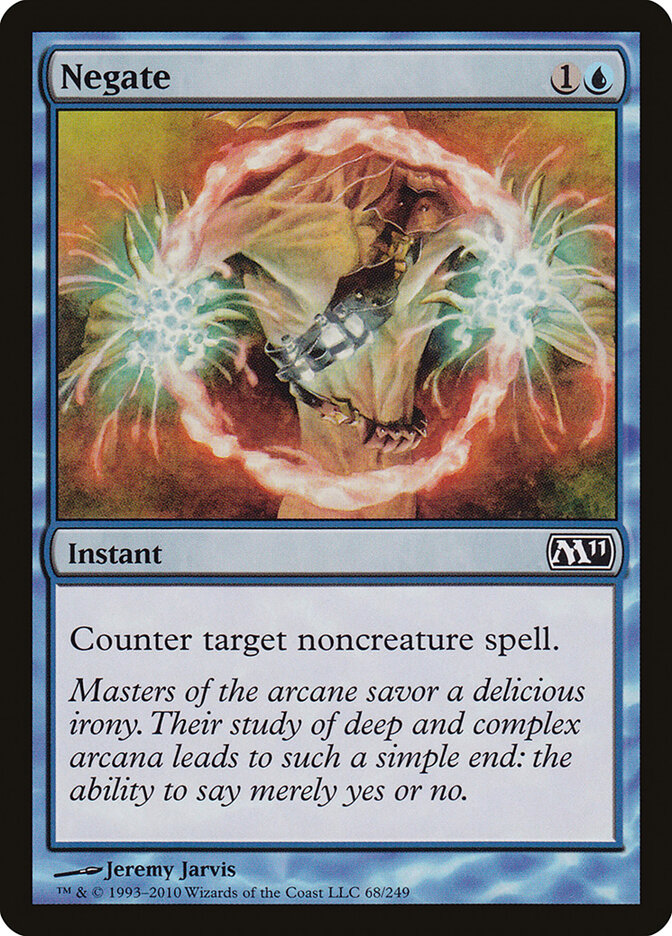 Negate (68) - Magic 2011 (M11)