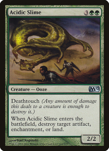 Acidic Slime (161) - Magic 2012 (M12)