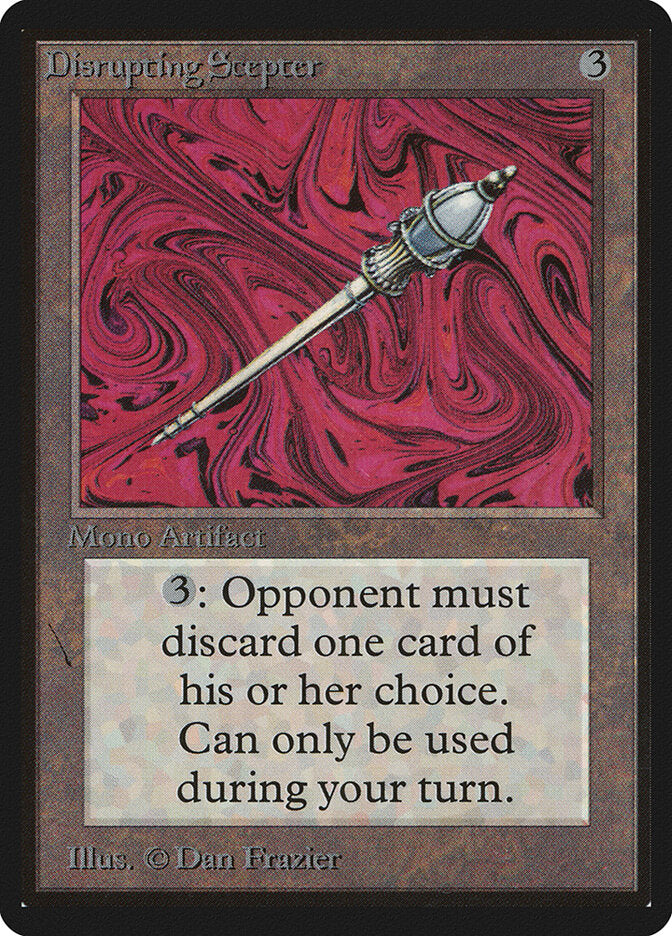 Disrupting Scepter (243) - Limited Edition Beta (LEB)