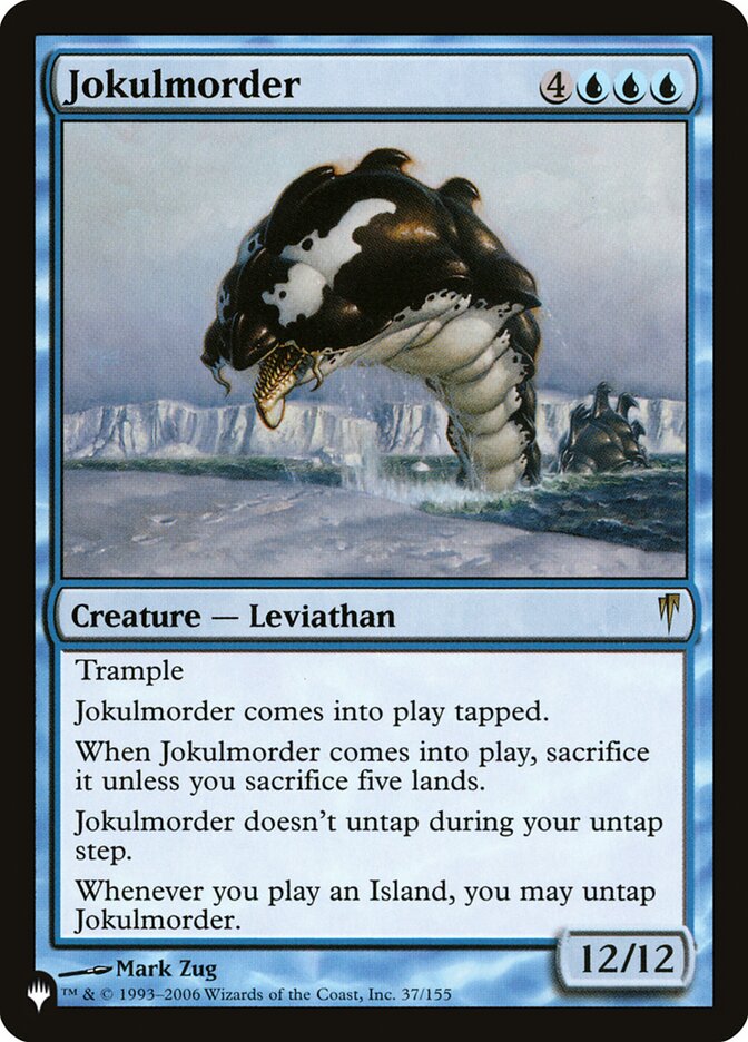 Jokulmorder (CSP-37) - The List (PLST)