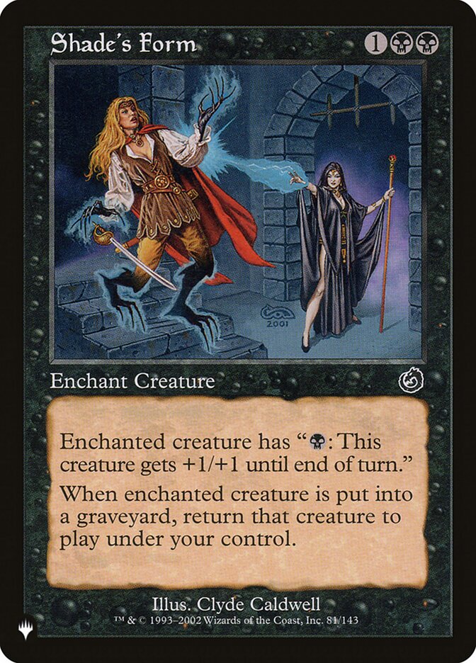 Shade's Form (TOR-81) - The List (PLST)