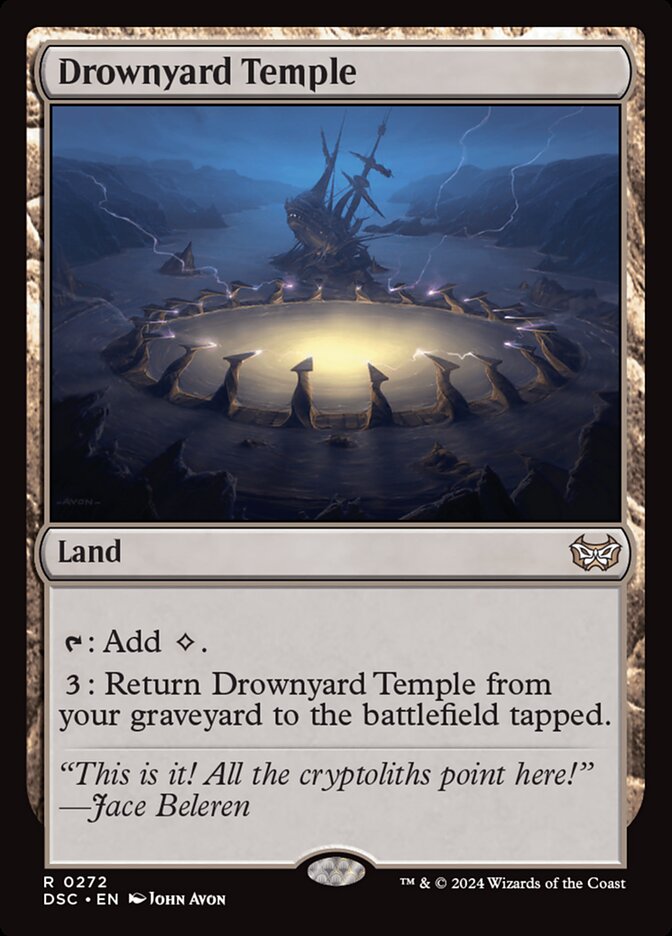 Drownyard Temple (272) - Duskmourn: House of Horror Commander (DSC)