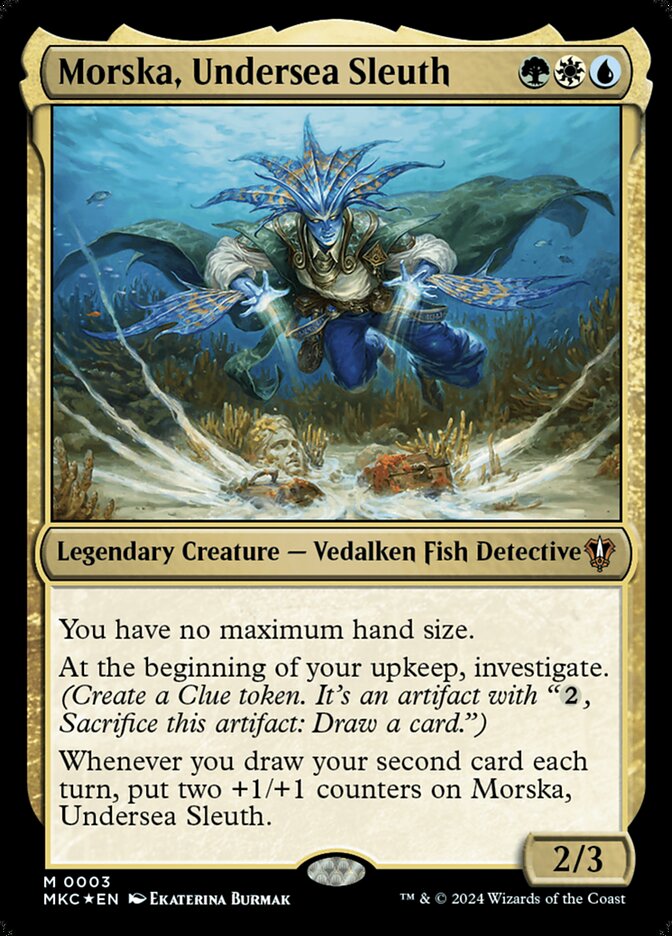 Morska, Undersea Sleuth (3) - Murders at Karlov Manor Commander (MKC)