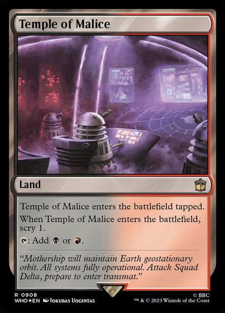 Temple of Malice (908) - Doctor Who (WHO)