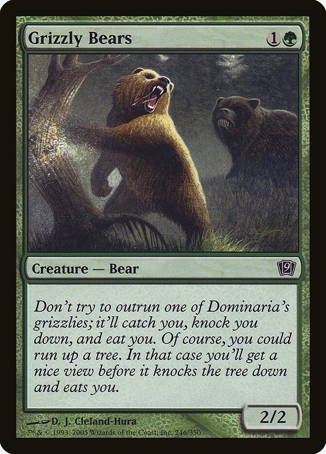 Grizzly Bears (246) - Ninth Edition (9ED)