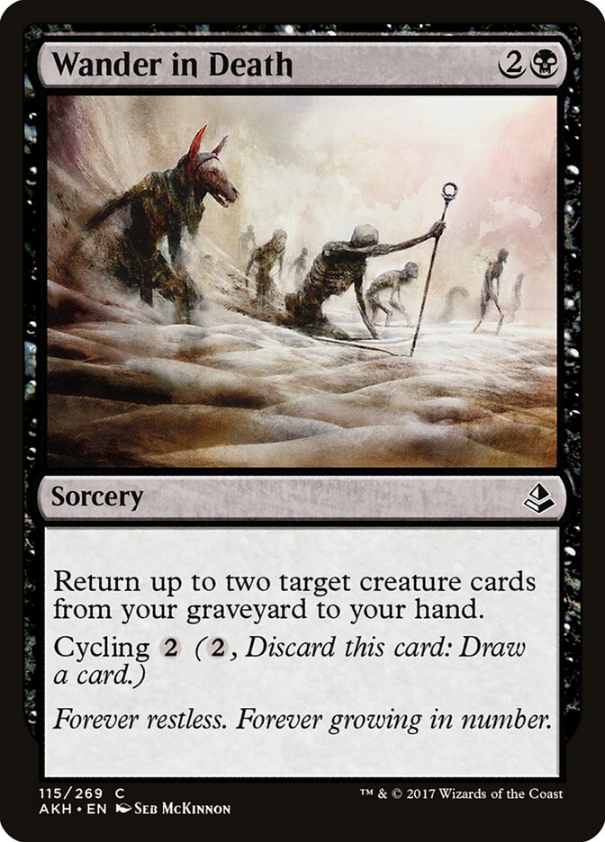 Wander in Death (115) - Amonkhet (AKH)